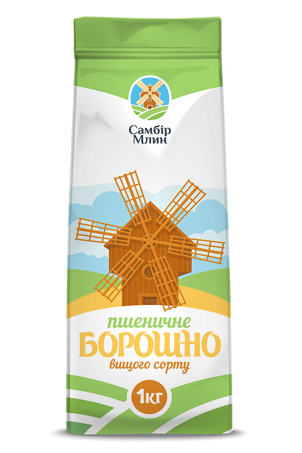 Борошно пшеничне вищий сорт, 2 кг